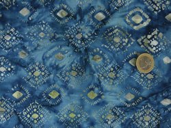 Anthology Batiks Medallion Blue