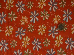 American Jane Story Time Ribbon Daisy Orange