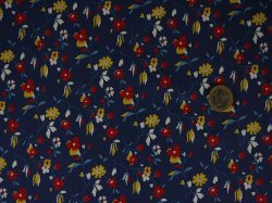 American Jane Story Time Playful Daisy Navy