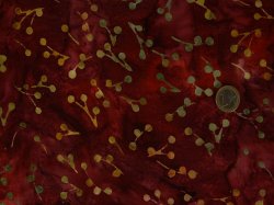 Artisan Batiks Natures Canvas Burgund