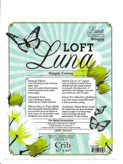 Luna Loft Simply Cotton Crib 45 x 60
