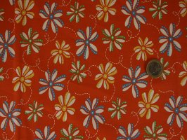 American Jane Story Time Ribbon Daisy Orange