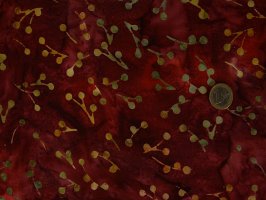 Artisan Batiks Natures Canvas Burgund